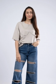 TRICOU CIRCLE NUDE