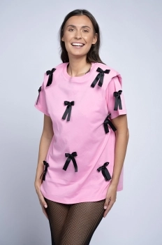 TRICOU BABY BOW PINK