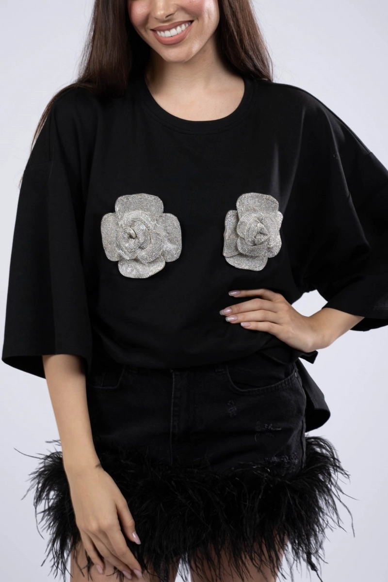 TRICOU ROSES 0
