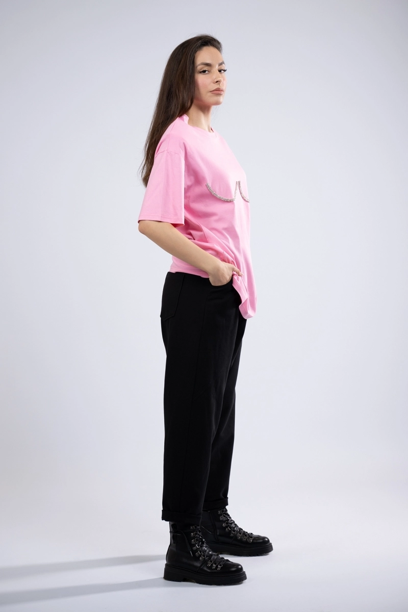 TRICOU CIRCLE PINK  3