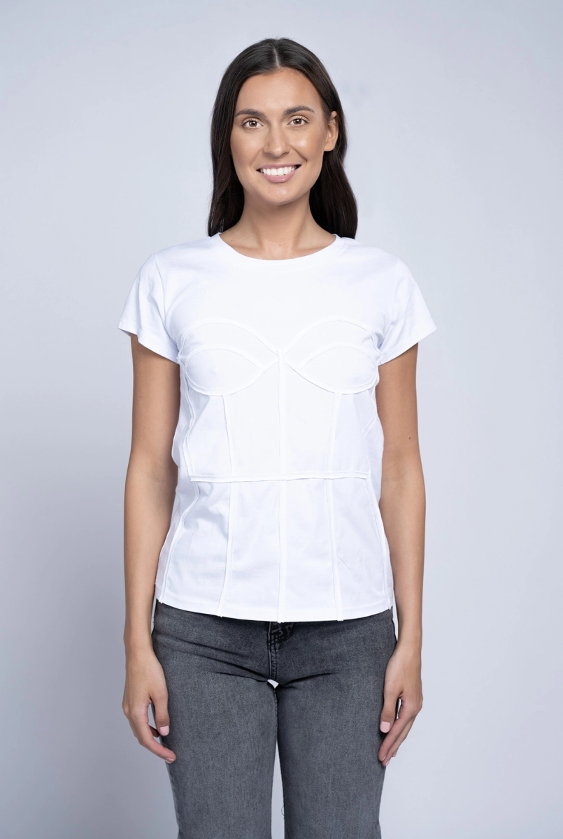 WHITE T-SHRITS 2