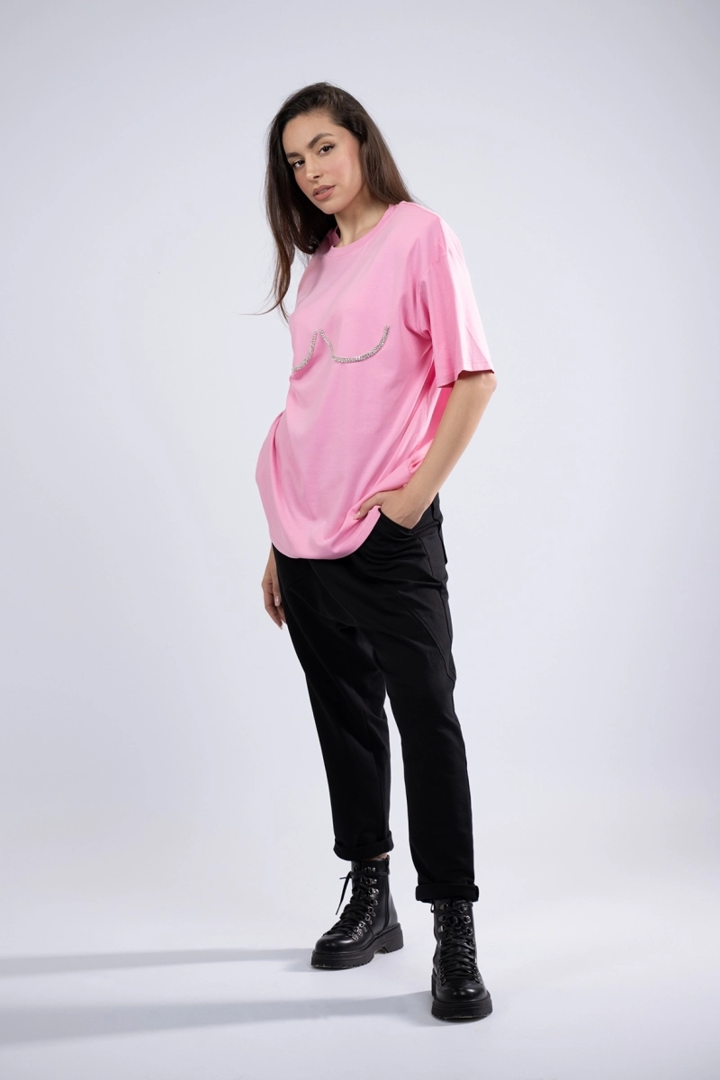 TRICOU CIRCLE PINK  2